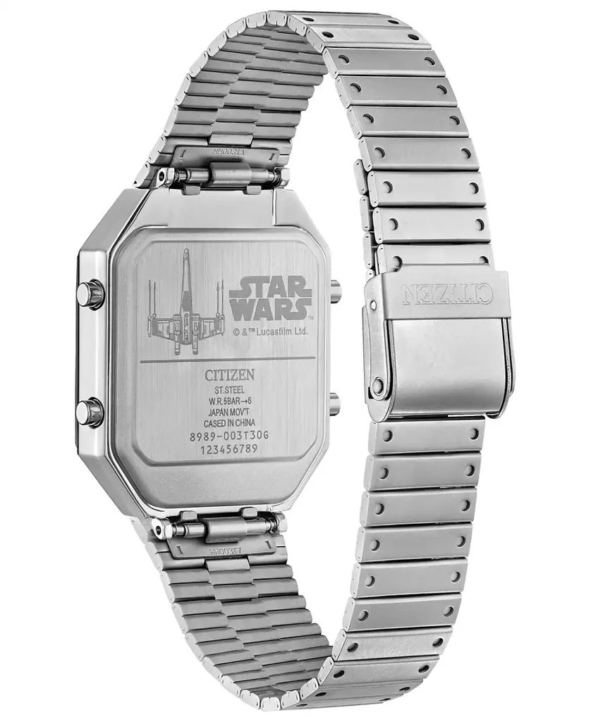 商品Citizen|Men's Star Wars Rebel Pilot Ana-Digi Stainless Steel Bracelet Watch 33mm,价格¥2872,第3张图片详细描述