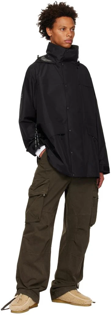商品Moncler|4 Moncler HYKE Black Rhonestock Coat,价格¥17590,第4张图片详细描述