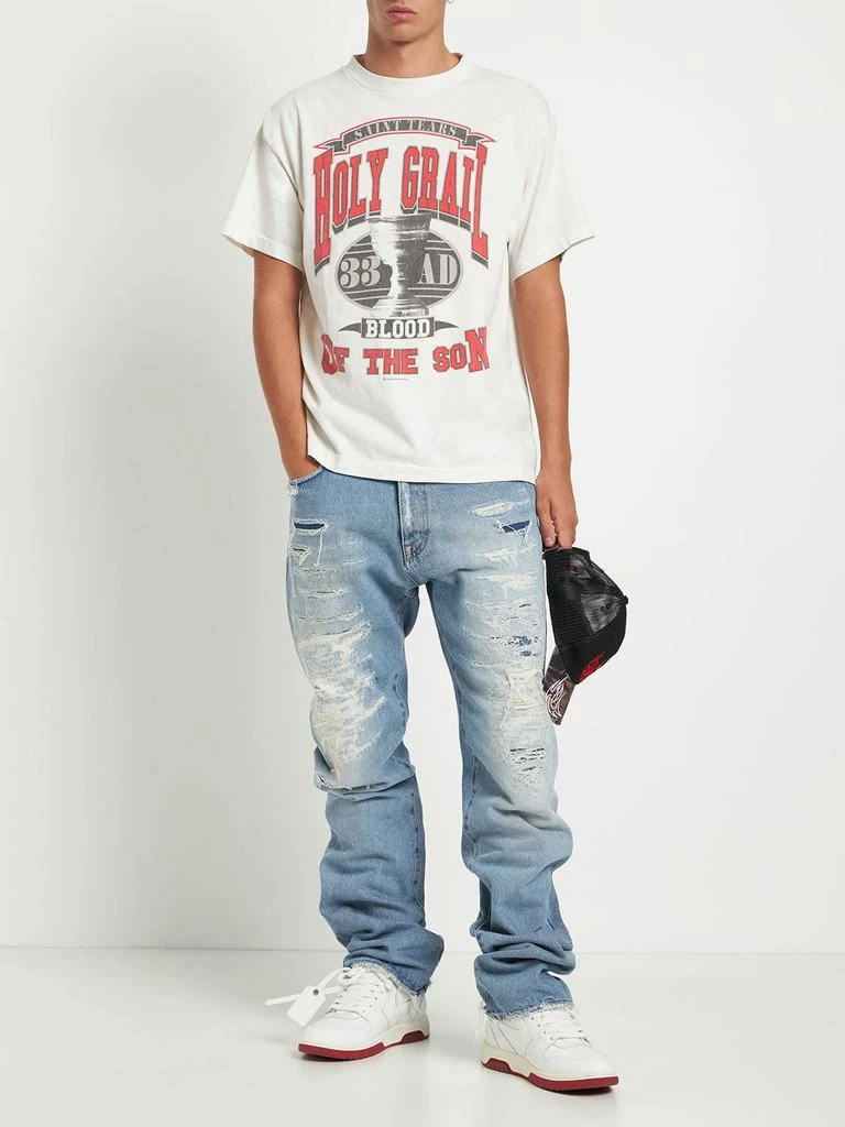 商品SAINT MICHAEL|Denim Tears X Saint Michael T-shirt,价格¥2842,第1张图片详细描述