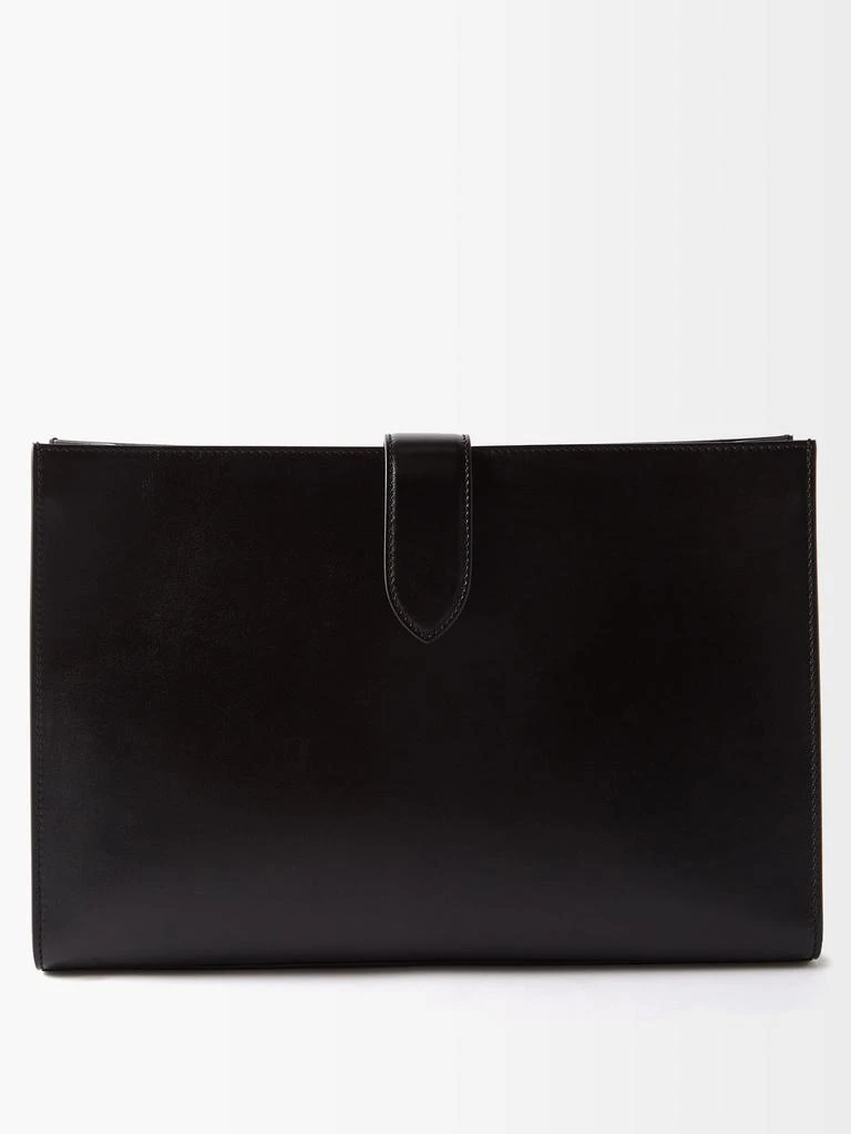 商品The Row|Hot-stamped leather document holder,价格¥10324,第1张图片