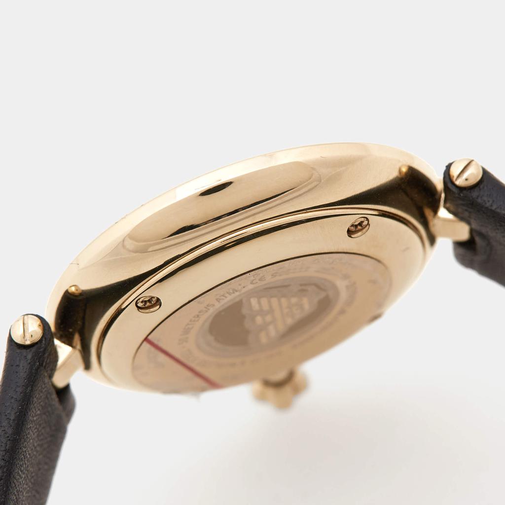 Emporio Armani Mother of Pearl Gold Plated Stainless Steel Leather Arianna AR11200 Women's Wristwatch 32 mm商品第7张图片规格展示