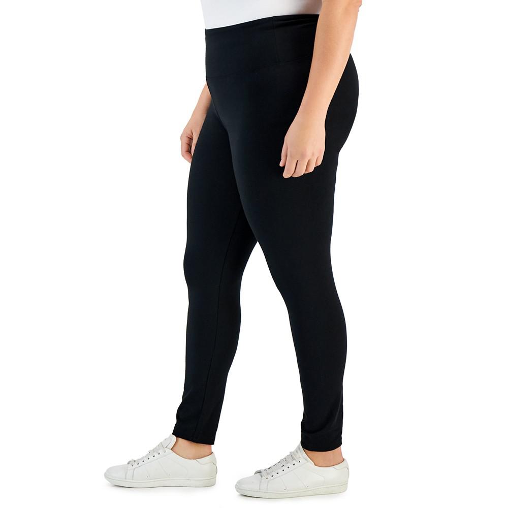 Plus Size High Rise Leggings, Created for Macy's商品第3张图片规格展示