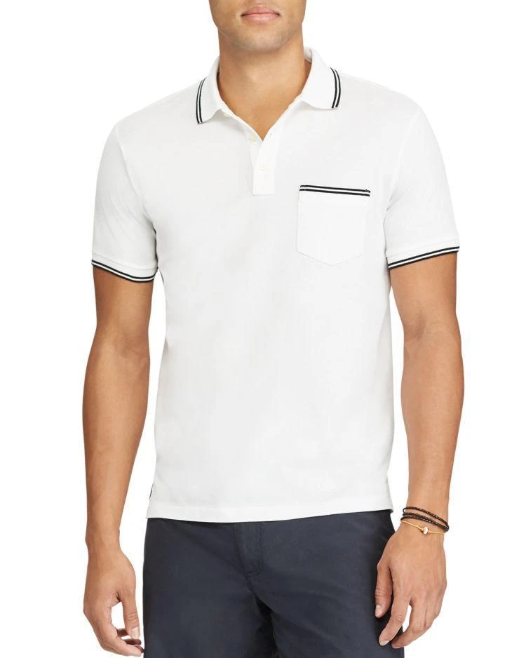 商品Ralph Lauren|Mesh Tipped Custom Fit Polo Shirt - 100% Exclusive,价格¥262,第1张图片