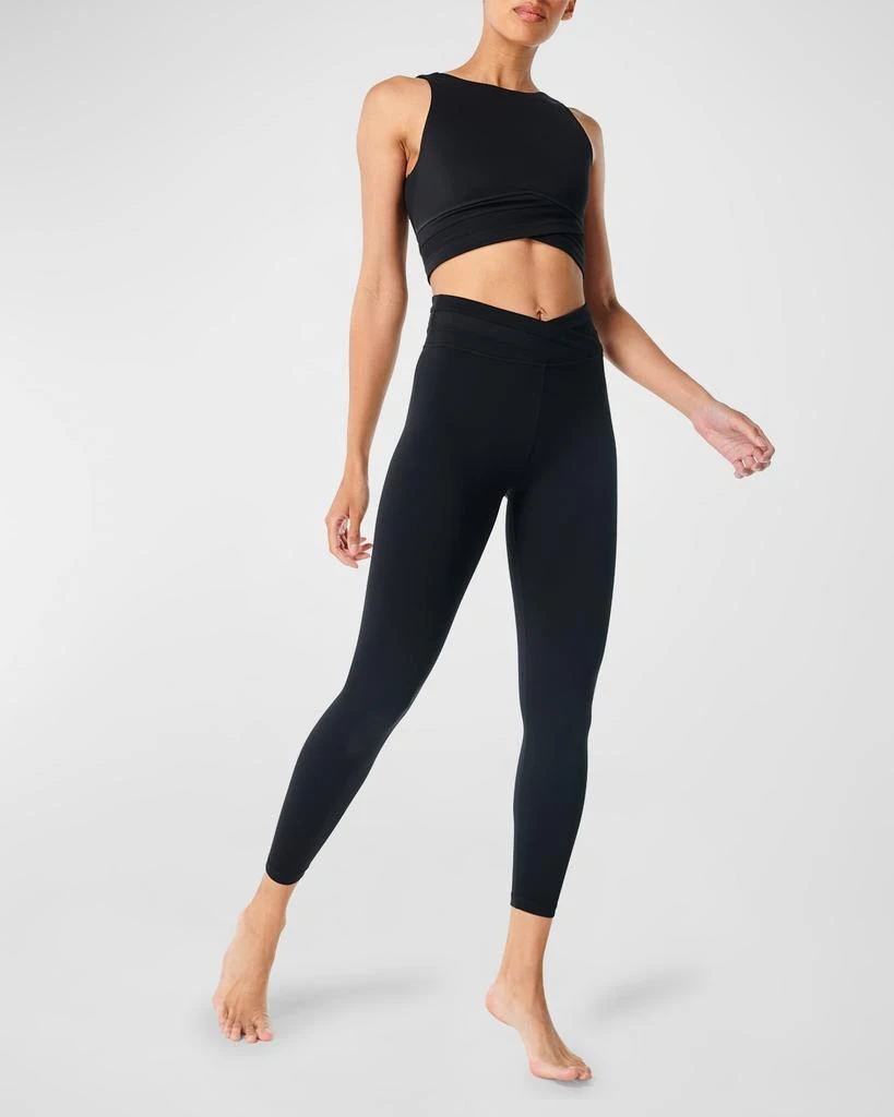 商品SWEATY BETTY|All Day Wrap Waist 7/8 Leggings,价格¥375,第1张图片