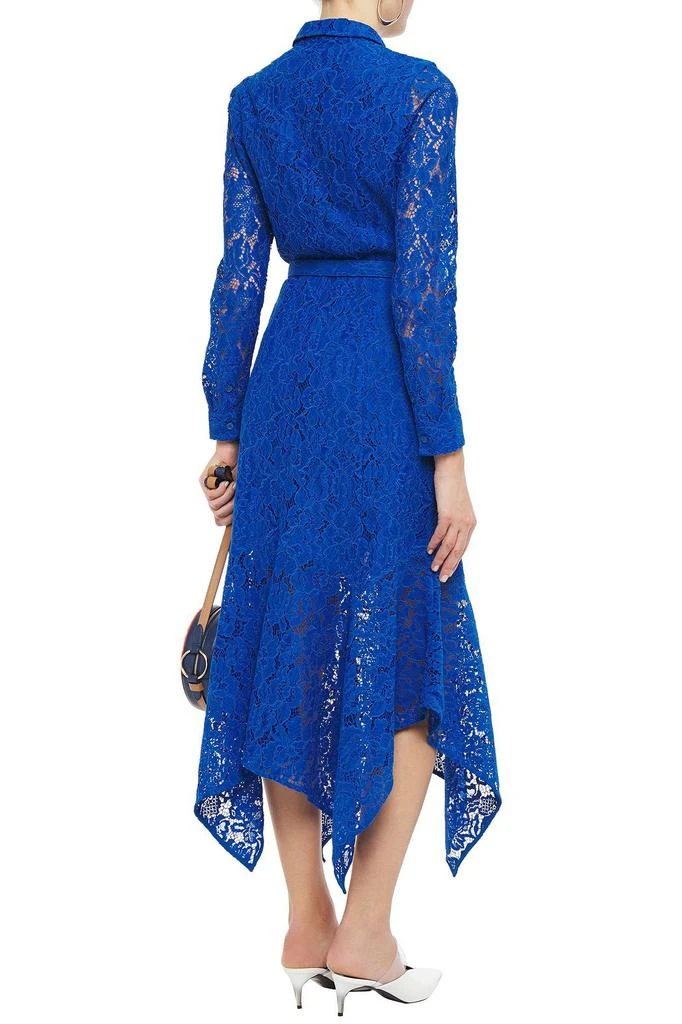 商品Ganni|Everdale asymmetric belted corded lace midi dress,价格¥885,第3张图片详细描述