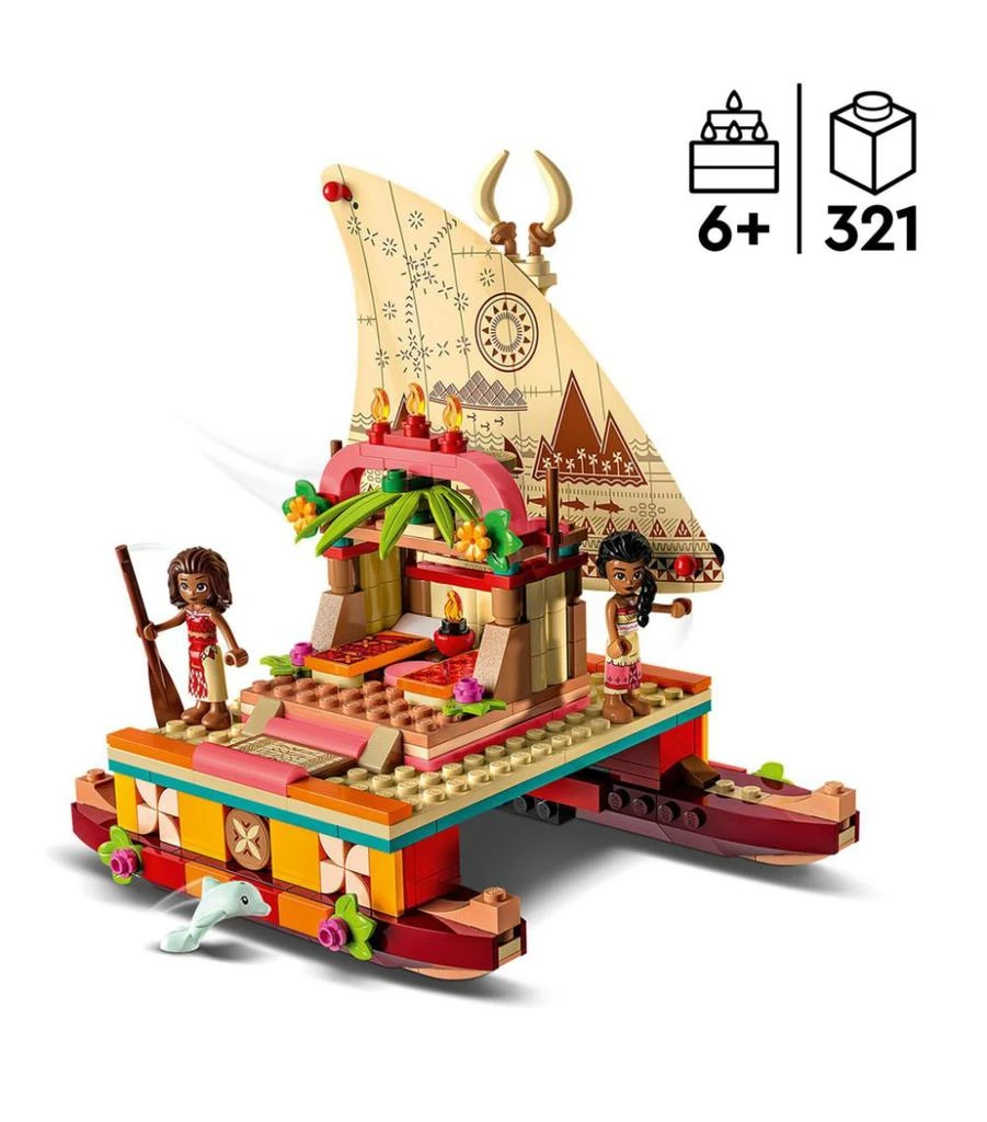 商品LEGO|Disney Princess Moana's Wayfinding Boat 43210,价格¥320,第3张图片详细描述