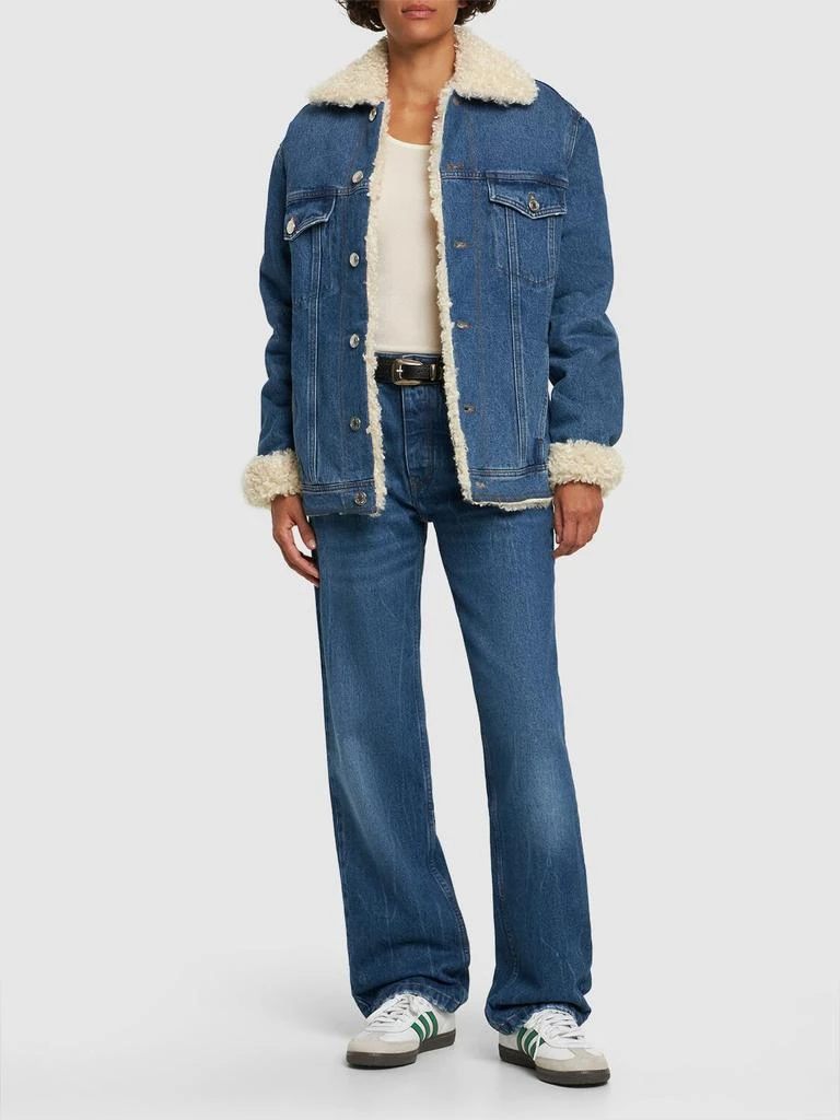 商品AMI|Trucker Cotton Denim Jacket,价格¥2179,第1张图片详细描述