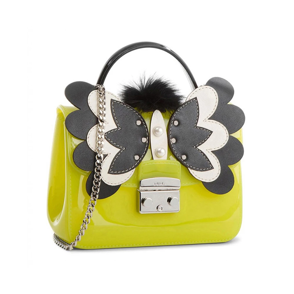 Furla 芙拉 女士糖果黄PVC单肩包斜挎包 961712 商品