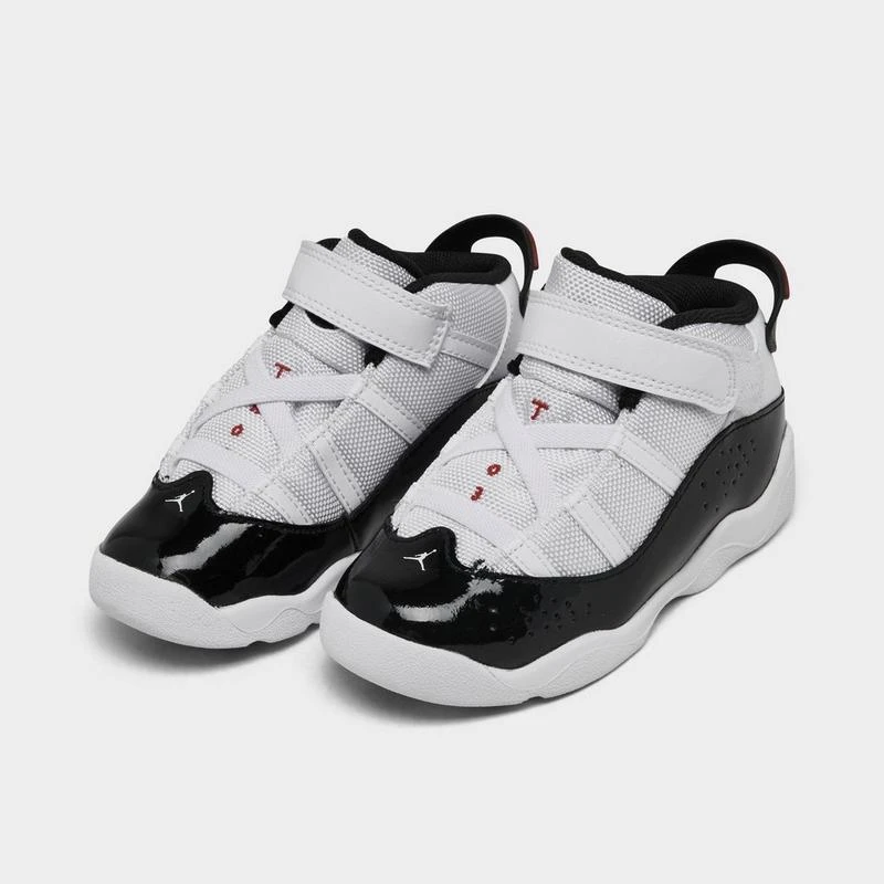 商品Jordan|Kids' Toddler Air Jordan 6 Rings Basketball Shoes,价格¥260,第2张图片详细描述