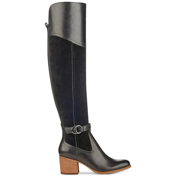 Eisa Over-The-Knee Block-Heel Boots 商品