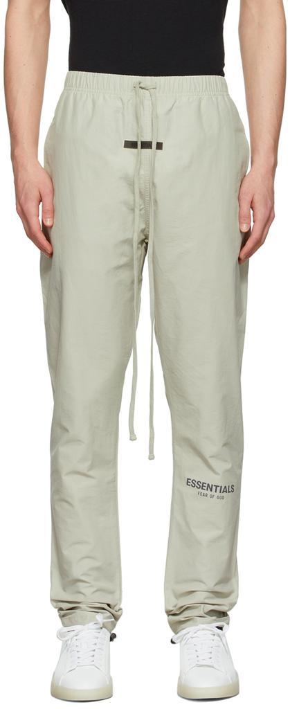 商品Essentials|SSENSE Exclusive Green Track Lounge Pants,价格¥762,第1张图片