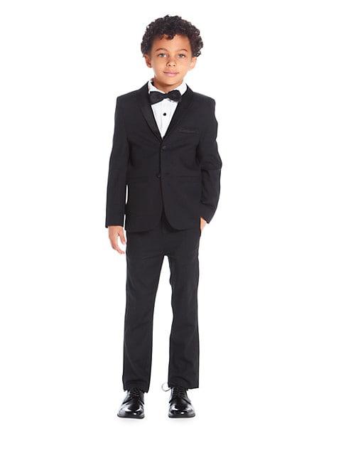 Little Boy's 4-Piece Tuxedo Set商品第10张图片规格展示