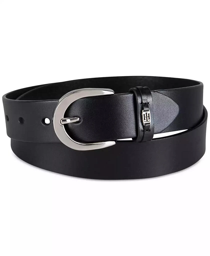 商品Tommy Hilfiger|Women's Signature Leather Jean Belt,价格¥337,第1张图片