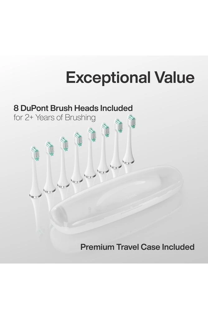 商品AquaSonic|Vibe Series Ultra-Whitening Toothbrush & Aqua Flosser Set,价格¥527,第5张图片详细描述