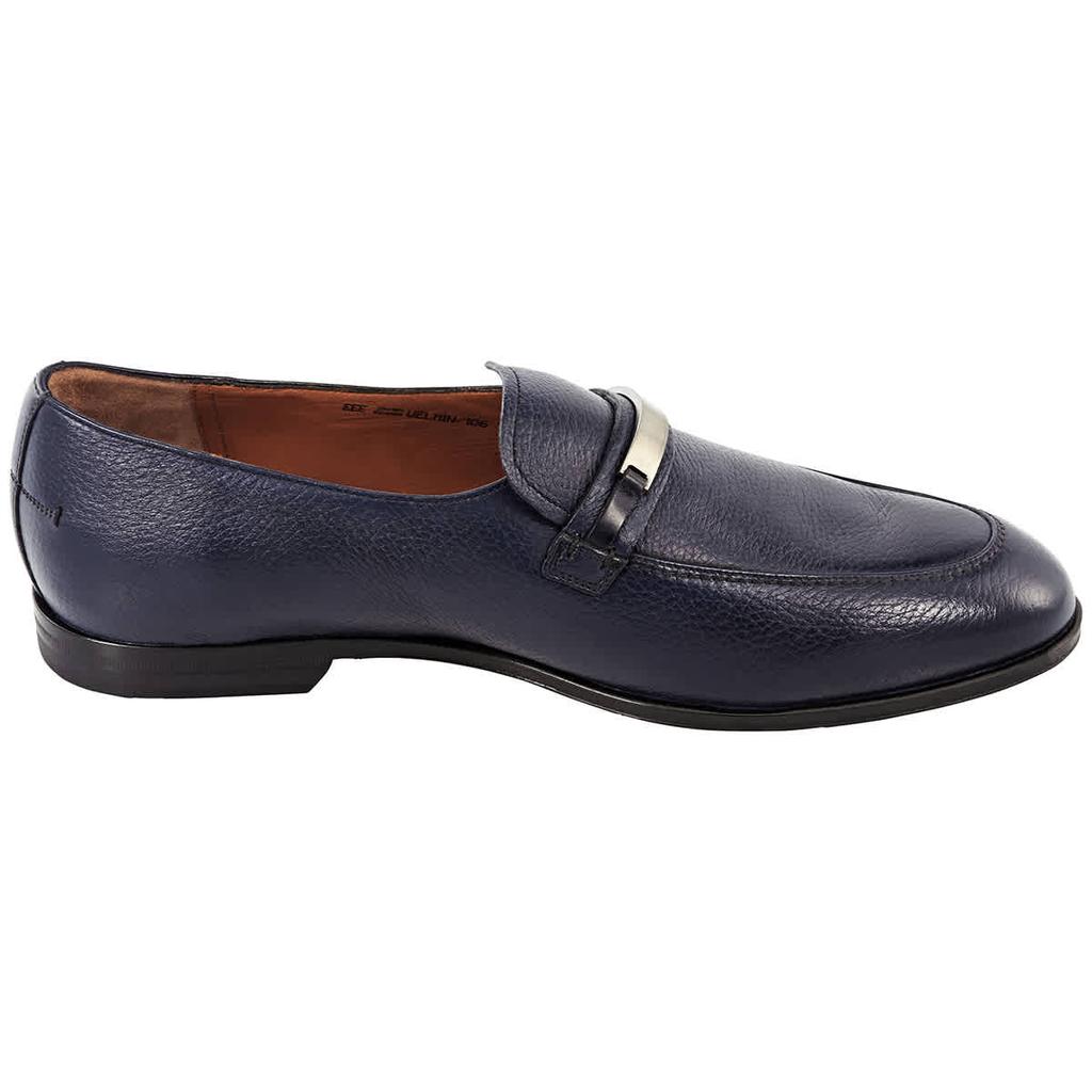 Bally Mens Ink Welmin Loafers, Brand Size 6.5 (US Size 7.5)商品第1张图片规格展示