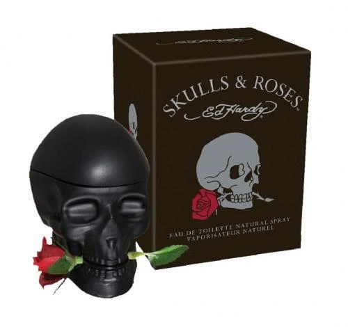 商品Christian Audigier|Ed Hardy Skulls & Roses Eau De Toilette Spray For Men,价格¥242,第1张图片