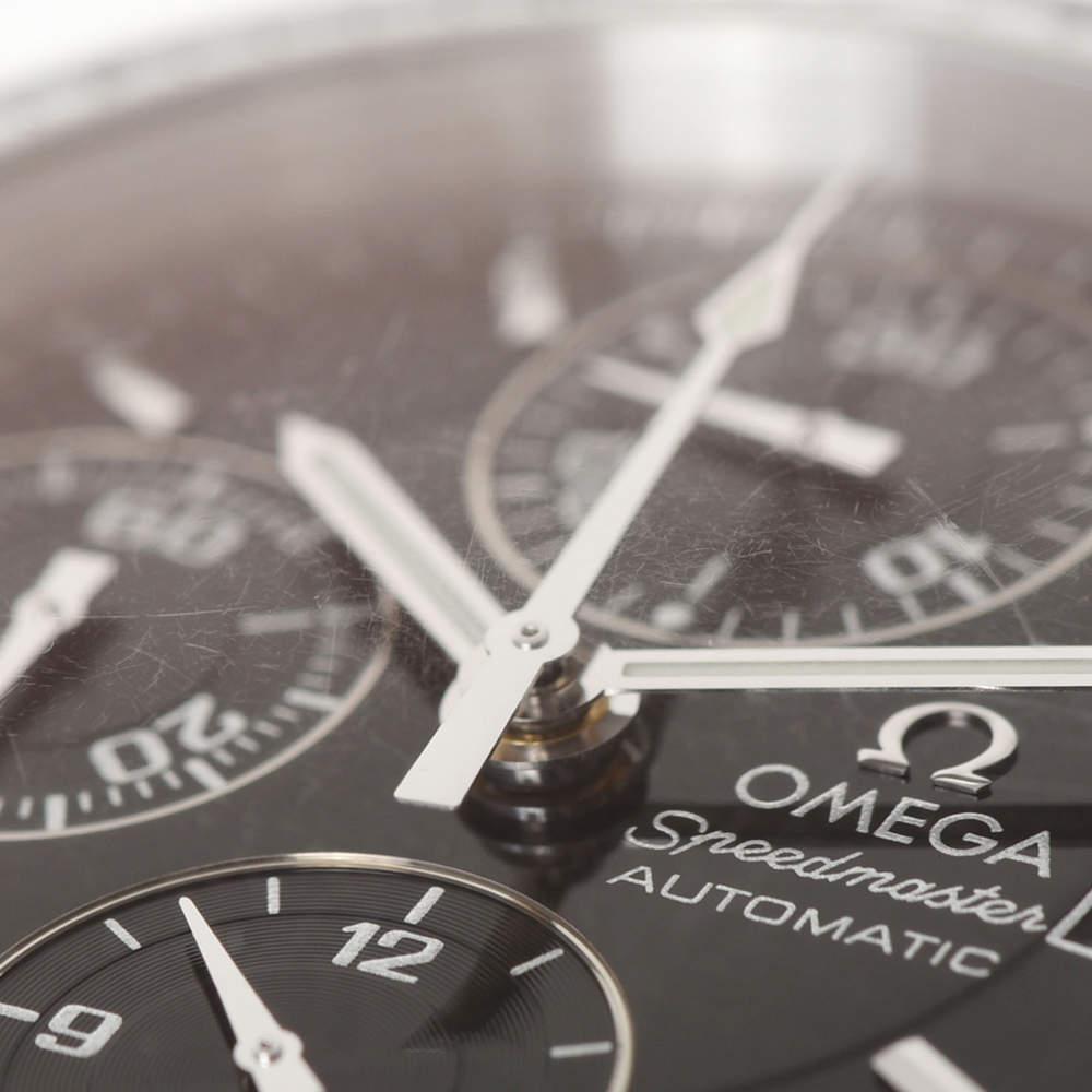 Omega Black Stainless Steel Speedmaster Date 3513.50 Automatic Men's Wristwatch 39 mm商品第8张图片规格展示