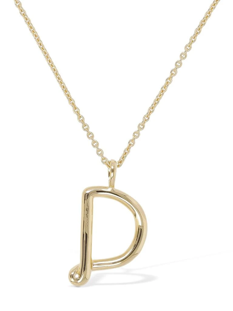 商品Missoma|Curvy Molten "d" Pendant Necklace,价格¥858,第1张图片