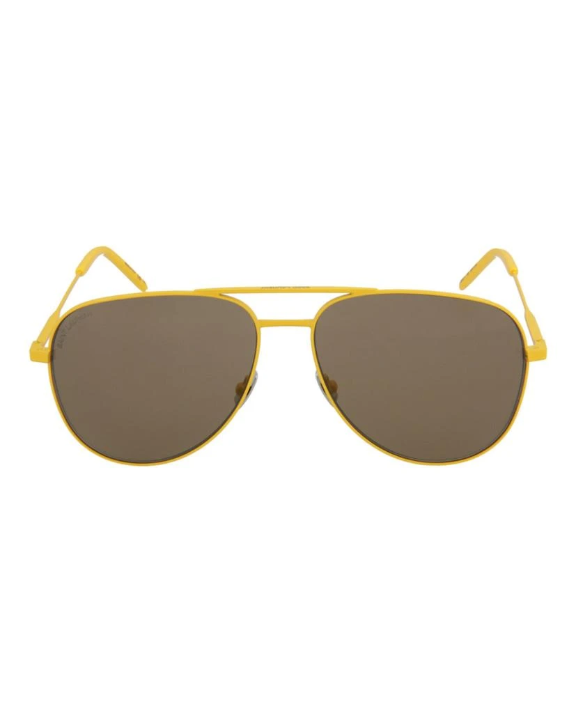 商品Yves Saint Laurent|Aviator-Frame Metal Sunglasses,价格¥917,第1张图片