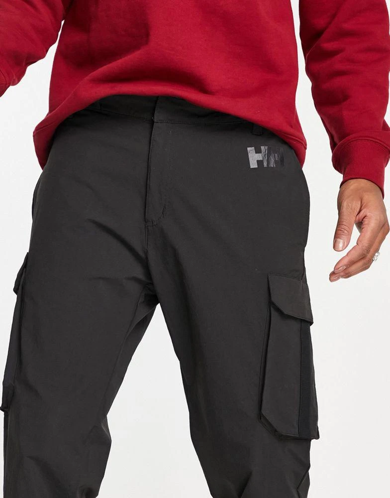 商品Helly Hansen|Helly Hansen Patrol Light joggers in black,价格¥510,第3张图片详细描述