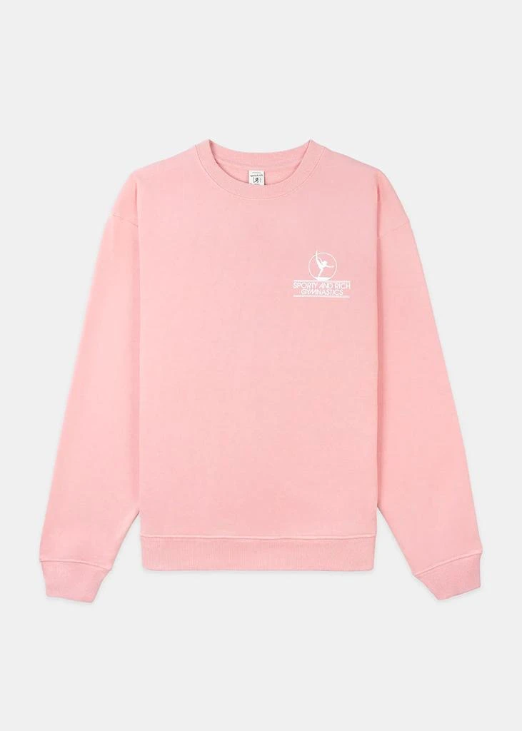 商品Sporty & Rich|Sporty & Rich Rose Gymnastics Sweatshirt,价格¥649,第1张图片