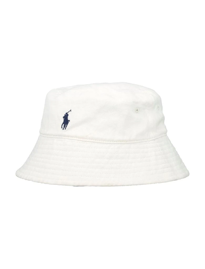 商品Ralph Lauren|Polo Ralph Lauren Logo-Embroidered Bucket Hat,价格¥594,第3张图片详细描述