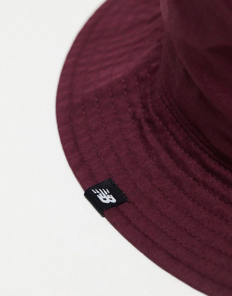 商品New Balance|New Balance legends bucket hat in burgundy,价格¥143,第4张图片详细描述