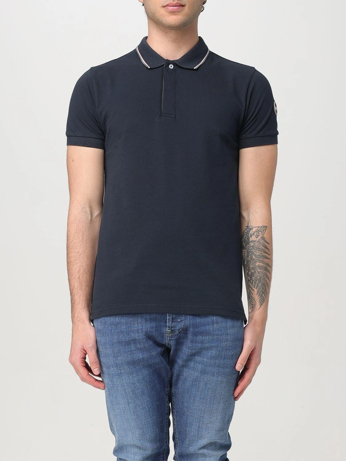 商品COLMAR|COLMAR 男士POLO衫 7663R7XH68 深蓝色,价格¥930,第1张图片