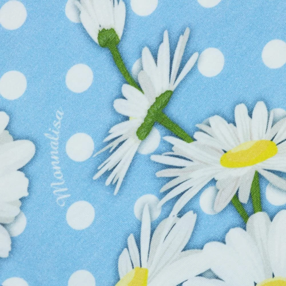 商品MONNALISA|Blue Daisy Print Leggings,价格¥167,第2张图片详细描述