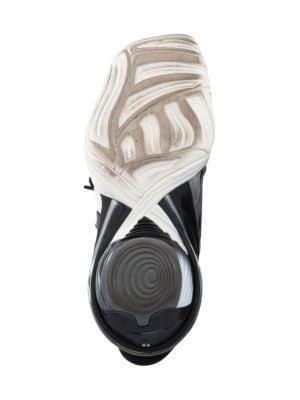 商品[二手商品] Balenciaga|Balenciaga Tyrex Sneakers In Multicolor Leather Athletic Shoes Sneakers,价格¥4012,第5张图片详细描述
