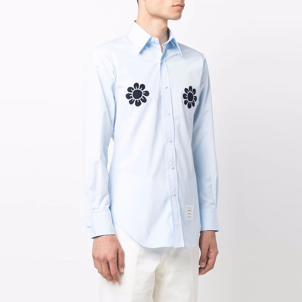 Thom Browne 男士浅蓝色衬衫 MWL334E-10347-480 商品