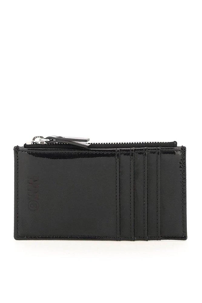 商品MAISON MARGIELA|MM6 Maison Margiela Logo Printed Cardholder,价格¥1287,第1张图片