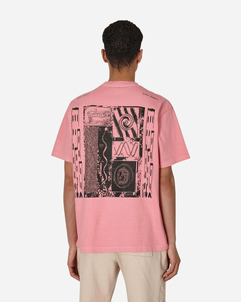 商品Cav Empt|Overdye KL Viper Sand Tracks T-Shirt Pink,价格¥342,第3张图片详细描述