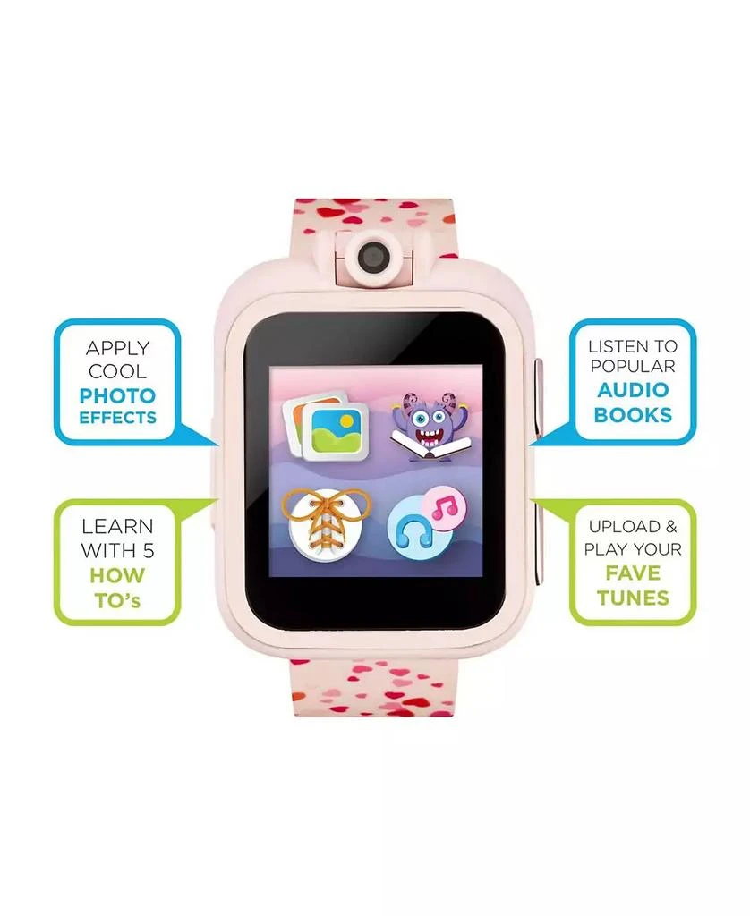 商品Playzoom|Kid's 2 Blush Hearts Tpu Strap Smart Watch,价格¥187,第5张图片详细描述