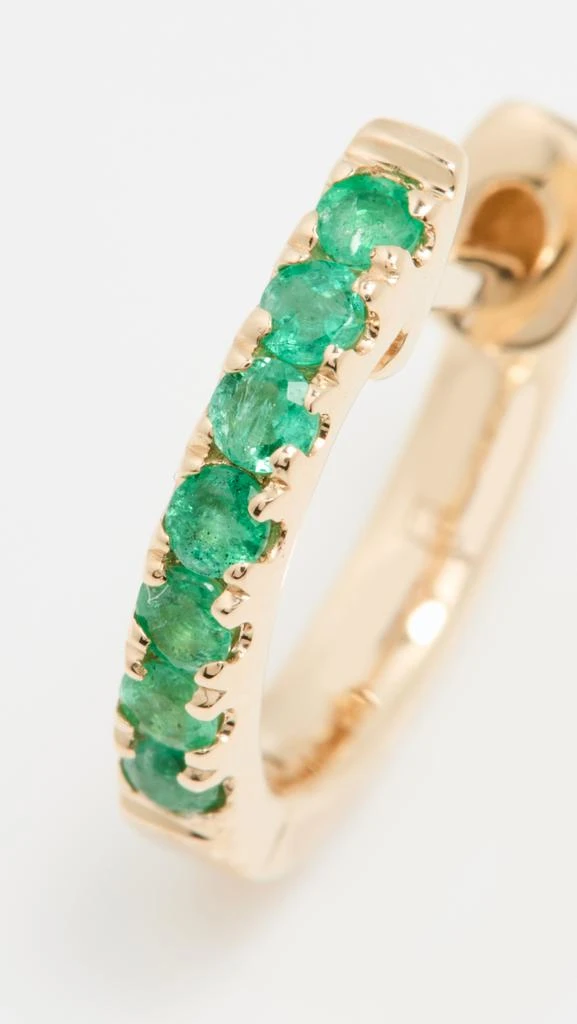 商品Effy|EF Collection 14K 金绿宝石迷你贴耳耳环,价格¥6584,第5张图片详细描述