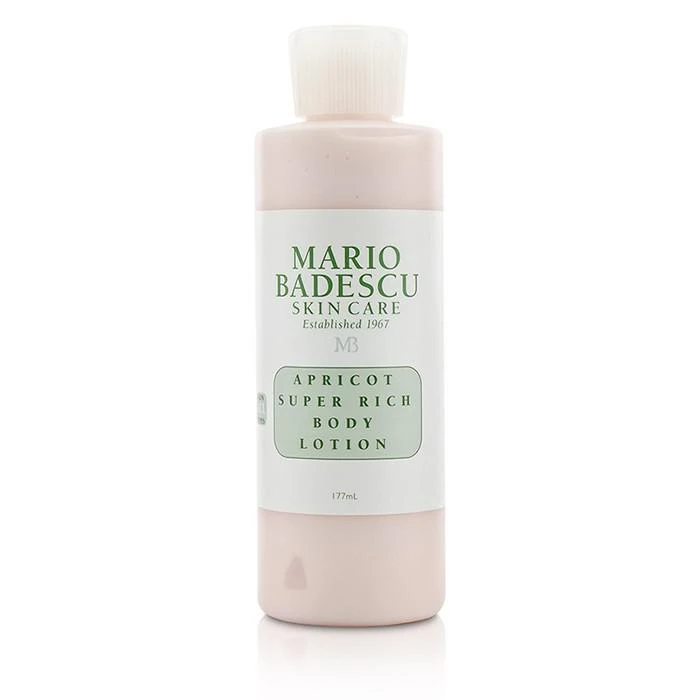 商品Mario Badescu|Mario Badescu 杏仁油丰盈润体身体乳Apricot Super Rich Body Lotion 177ml/6oz,价格¥96,第1张图片