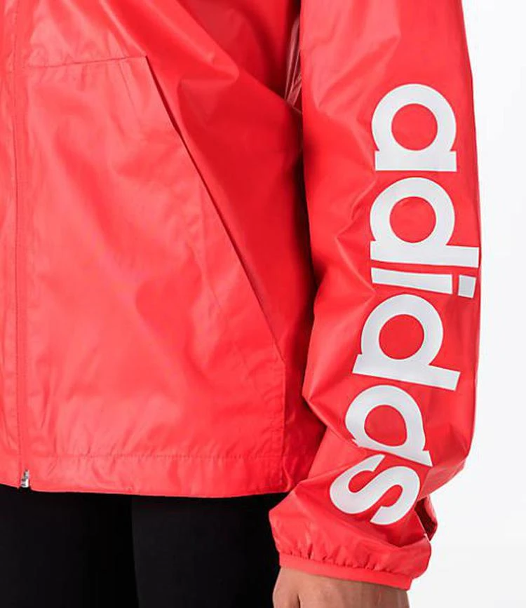 商品Adidas|Women's adidas Linear Training Windbreaker Jacket,价格¥223,第5张图片详细描述
