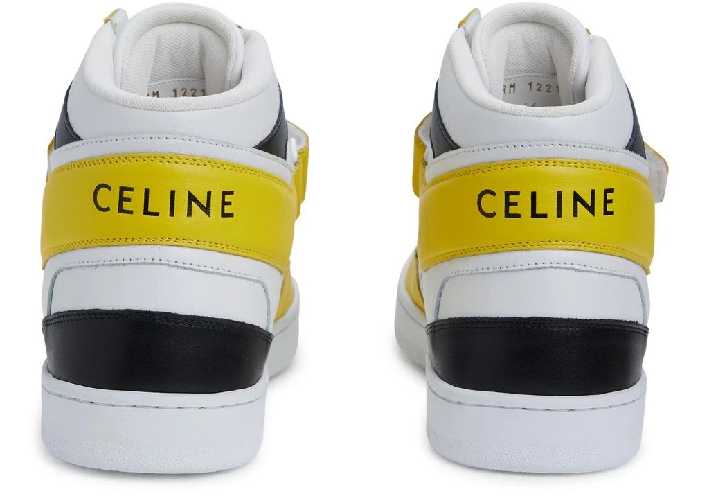 商品Celine|Ct-03 high sneaker with scratch in calfskin,价格¥3551,第3张图片详细描述