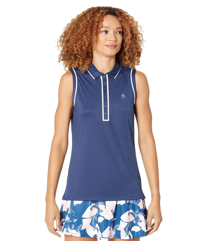 商品Original Penguin Golf|Veronica Sleeveless Polo,价格¥287,第1张图片