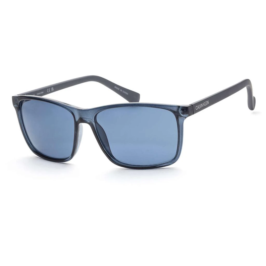 商品Calvin Klein|Calvin Klein Men's Blue Square Sunglasses,价格¥151,第1张图片