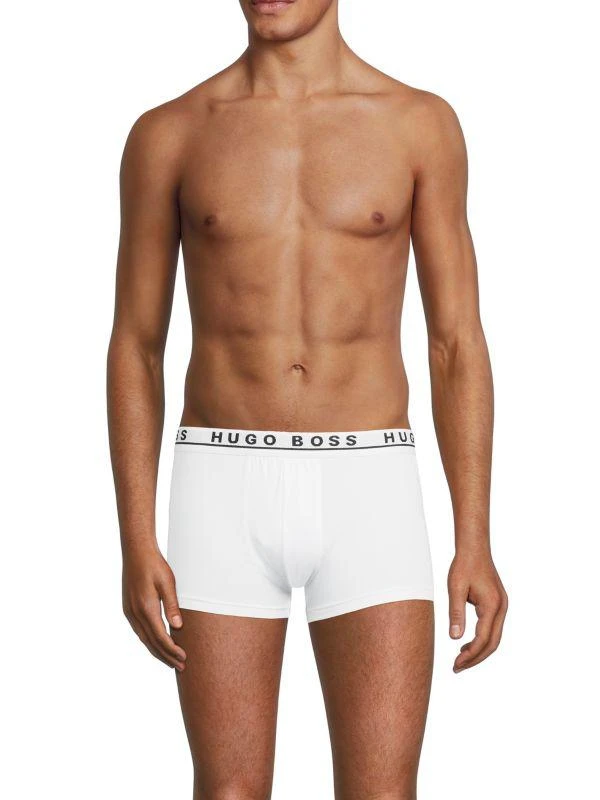 商品Hugo Boss|3-Pack Logo Trunks,价格¥229,第2张图片详细描述