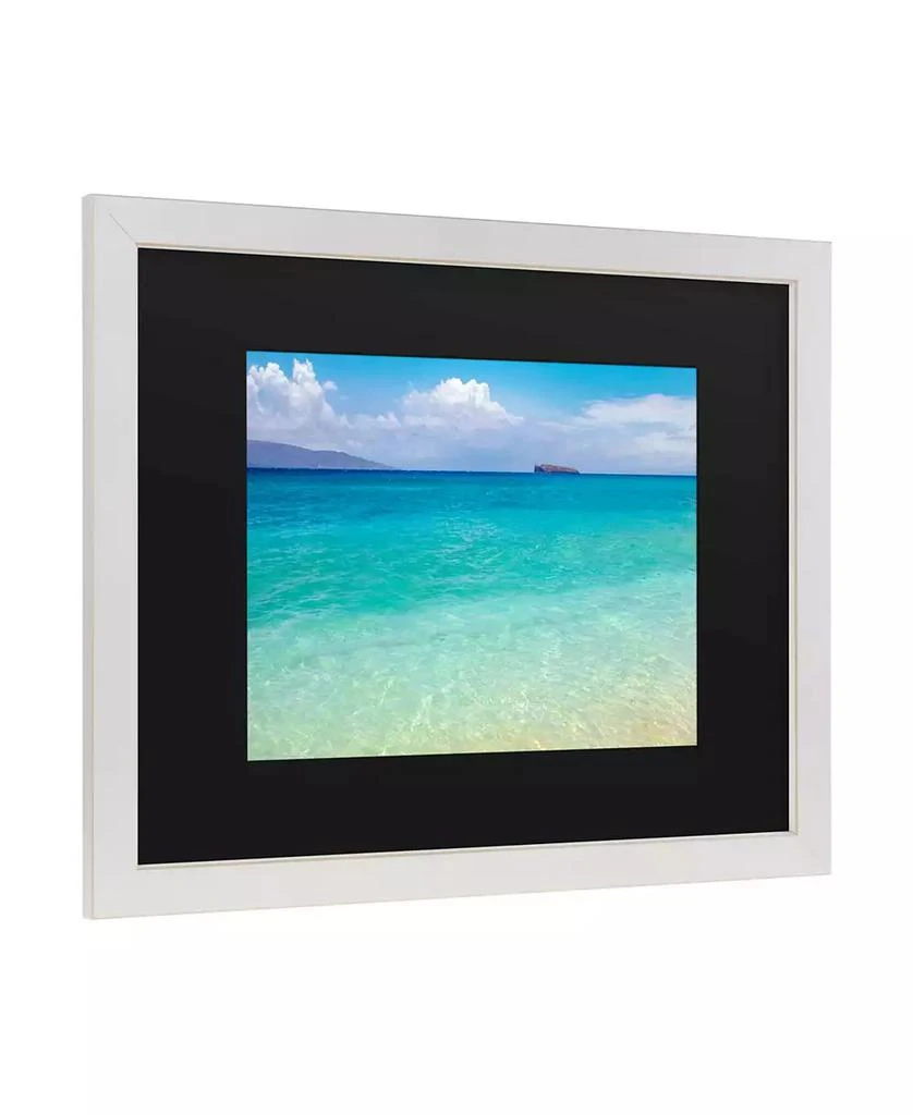 商品Trademark Global|Pierre Leclerc Blue Beach Maui Matted Framed Art - 20" x 25",价格¥753,第2张图片详细描述