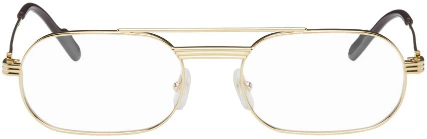 商品Cartier|金色眼镜,价格¥10191,第1张图片