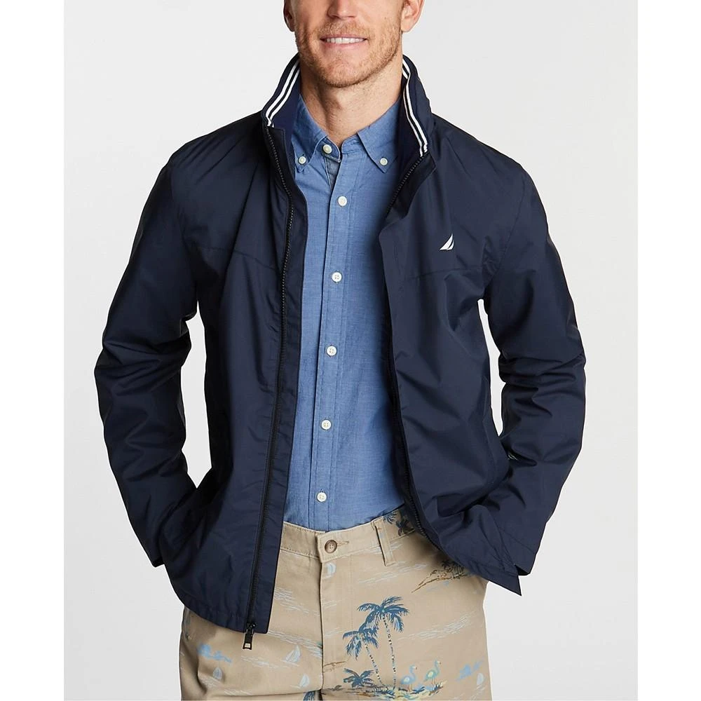 商品Nautica|男士轻量连帽飞行员夹克,价格¥742,第1张图片