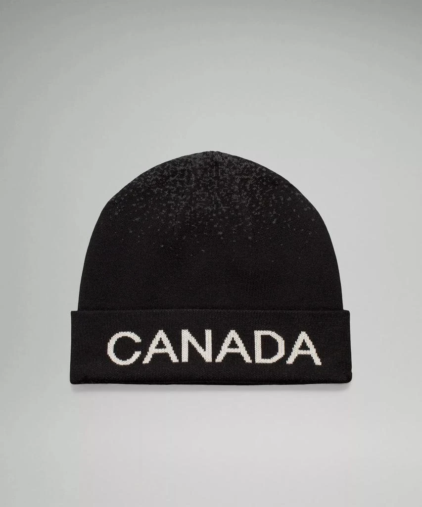 商品Lululemon|Team Canada Wool-Blend Reversible Beanie *COC Logo,价格¥91,第3张图片详细描述