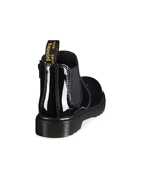 商品Dr. Martens|Littke Kid's & Kid's 2976 Patent Leather Chelsea Boots,价格¥183,第4张图片详细描述