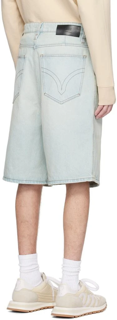 商品AMI|Blue Alex Fit Denim Shorts,价格¥2213,第3张图片详细描述