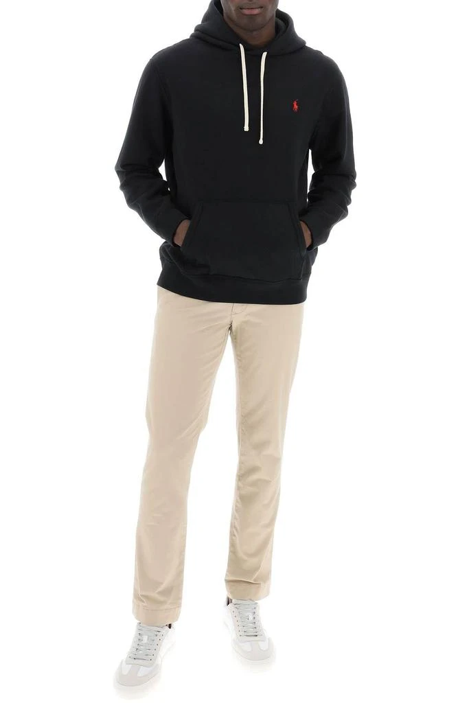 商品Ralph Lauren|Hoodie in fleece-back cotton,价格¥964,第2张图片详细描述