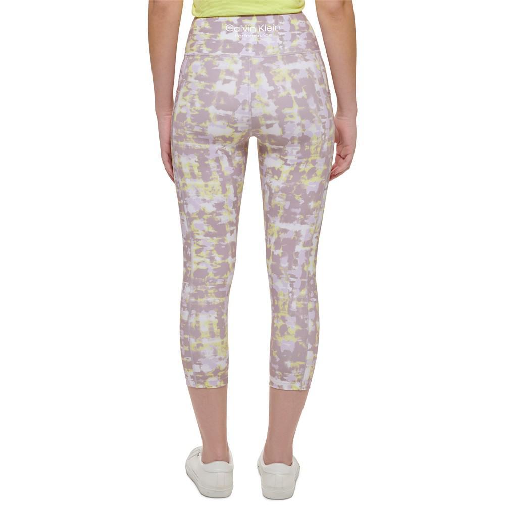 商品Calvin Klein|Calvin Klein Women's Sport Printed Super High Waist Leggings,价格¥223,第2张图片详细描述