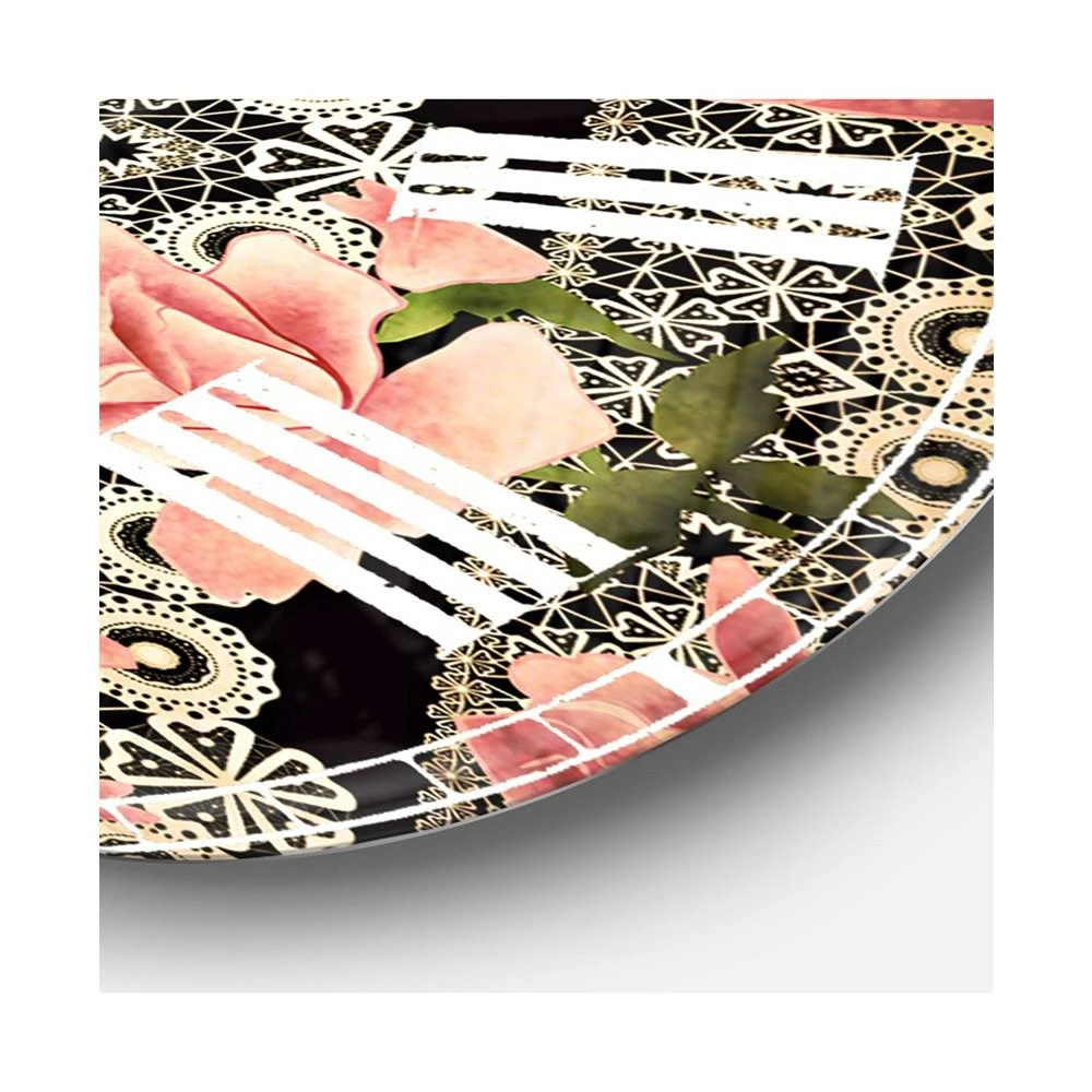 商品Designart|Digital Art Oversized Round Metal Wall Clock - 36 x 36,价格¥1734,第4张图片详细描述